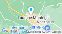 Plan Carte Piscine à Laragne Monteglin
