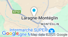 Plan Carte Piscine à Laragne Monteglin