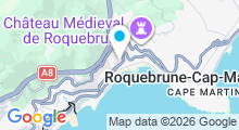 Plan Carte Piscine Tournesol &agrave; Roquebrune Cap Martin