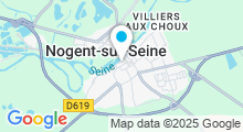 Plan Carte Piscine de Nogent sur Seine