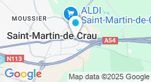 Plan Carte Piscine à Saint Martin de Crau