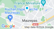 Plan Carte Centre nautique - Piscine de Maurepas