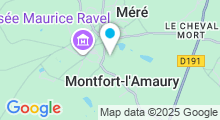 Plan Carte Piscine de Montfort l'Amaury