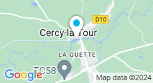 Plan Carte Piscine à Cercy la Tour