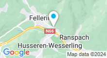 Plan Carte Piscine de Wesserling-Fellering