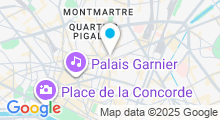 Plan Carte Centre Aquabike Opéra à Paris (9ème)