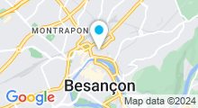 Plan Carte Salle de sport avec piscine Club Moving à Besançon