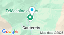 Plan Carte Thermes Les Bains du Rocher à Cauterets