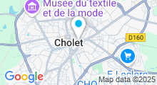 Plan Carte Centre de remise en forme avec piscine Espace Form à Cholet