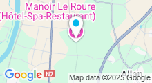 Plan Carte Spa de l'hôtel Manoir le Roure **** à Châteauneuf-du-Rhône