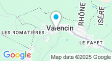 Plan Carte Centre aquabike Eauxydôme à Valencin 