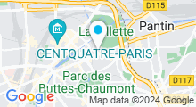 Plan Carte Centre aquabike Point Soleil Diwabike à Paris (19ème)