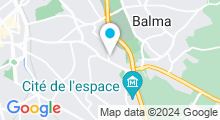 Plan Carte Spa Espace Plénitude à Toulouse 