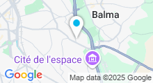 Plan Carte Spa Espace Plénitude à Toulouse 