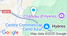 Plan Carte Centre Anadrea de Hyères 