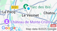 Plan Carte Centre Waterbike à Le Vésinet