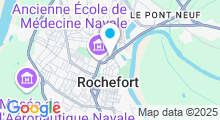 Plan Carte Thermes à Rochefort