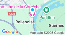 Plan Carte Spa du Domaine de la Corniche à Rolleboise