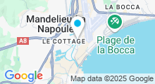 Plan Carte Ô Pure Spa à Mandelieu la Napoule