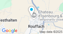 Plan Carte Spa d'Isenbourg à Rouffach