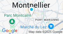 Plan Carte Spa Rosa Bien-être à Montpellier