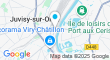 Plan Carte Sabaï Thaï Spa à Juvisy sur Orge