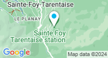 Plan Carte Spa "Les Balcons de Sainte Foy" à Sainte Foy Tarentaise
