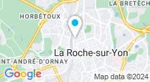 Plan Carte Remise en forme aquatique et détente Kin'Form à La Roche-sur-Yon