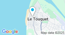 Plan Carte Centre Waterbike du Touquet-Paris-Plage