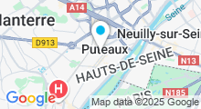Plan Carte Centre Waterbike à Puteaux