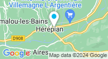 Plan Carte Spa du Couvent à Hérépian