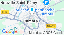 Plan Carte Centre Aquaforme à Cambrai