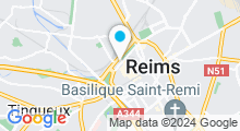 Plan Carte Centre Waterbike à Reims