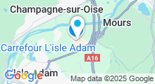 Plan Carte Ô Bike Spa à L'Isle-Adam