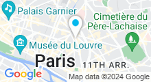 Plan Carte India Spa à Paris (3ème)