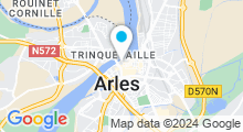 Plan Carte Spa Moana à Arles