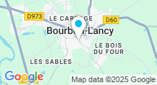 Plan Carte Thermes à Bourbon-Lancy