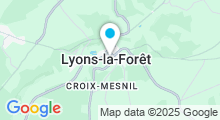 Plan Carte Spa Nuxe à Lyons-la-Forêt