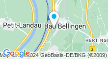 Plan Carte Thermes Balinea à Bad Bellingen