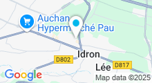 Plan Carte L'Eden Spa à Idron 