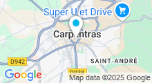 Plan Carte VitaCenter à Carpentras