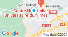Plan Carte Centre Bodypur à Nîmes 