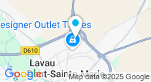 Plan Carte Centre de bien-être Azhar à Troyes 