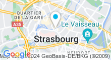 Plan Carte VitaBike Centre Corbeau à Strasbourg 