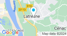 Plan Carte O'Spa d'Alizé à Latresne