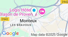 Plan Carte SpaSauna 84 à Monteux