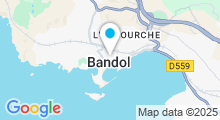 Plan Carte Espèce d'Espace à Bandol