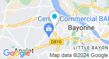 Plan Carte Océania Club à Bayonne