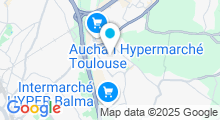 Plan Carte Swimcenter à Balma-Gramont