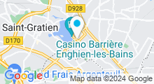 Plan Carte Spa Diane Barrière à Enghien-Les-Bains